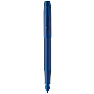 Parker IM Blue Monochrome vulpen met geschenkverpakking Parker IM Blue Monochrome vulpen met geschenkverpakking