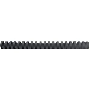 ACCO Brands GBC CombBind - 22 mm - 21 ringen - A4 (210 x 297 mm) - 195 vellen - zwart - 100 stuks plastic inbindkam - voor P/N: 2101435, 4400399, IB271106, IB271717 ACCO Brands GBC CombBind - 22 mm - 21 ringen - A4 (210 x 297 mm) - 195 vellen - zwart - 100 stuks plastic inbindkam - voor P/N: 2101435, 4400399, IB271106, IB271717
