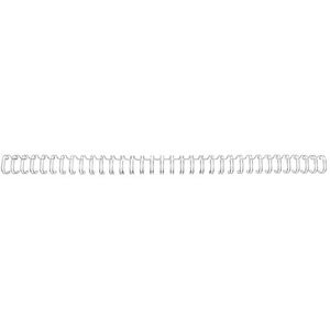 ACCO Brands GBC - 12.5 mm - 34 ringen - A4 (210 x 297 mm) - 115 vellen - zilver - 100 stuks inbinddraad - voor WireBind W20, W25E; Rexel WB606 ACCO Brands GBC - 12.5 mm - 34 ringen - A4 (210 x 297 mm) - 115 vellen - zilver - 100 stuks inbinddraad - voor WireBind W20, W25E; Rexel WB606