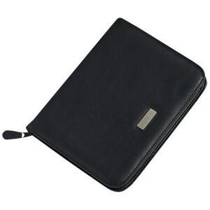 Rillstab Nederland BV Rillstab Writing Cases Excellent de luxe A5 - Gezipte map voor documenten - leerachtig - zwart Rillstab Nederland BV Rillstab Writing Cases Excellent de luxe A5 - Gezipte map voor documenten - leerachtig - zwart