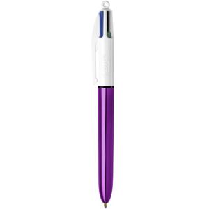 Bic Vulpen Shine 4-kleuren Paars Bic Vulpen Shine 4-kleuren Paars
