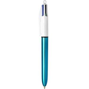Bic Vulpen Shine 4 kleuren Blauw Bic Vulpen Shine 4 kleuren Blauw