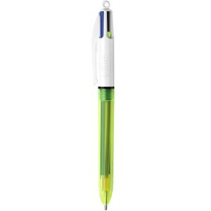 BIC STYLO 4COLOURS FLUO JAUNE BIC STYLO 4COLOURS FLUO JAUNE