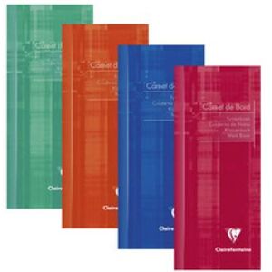Clairefontaine PUNTENBOEK MET NIETJES 8,5X20 32BLZ Clairefontaine PUNTENBOEK MET NIETJES 8,5X20 32BLZ
