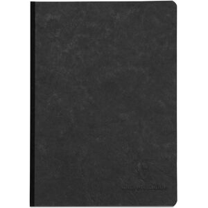 Clairefontaine Leeftijdtas A5 notitieboek met 192 gelinieerde pagina's 14,8 x 21 cm Zwart Clairefontaine Leeftijdtas A5 notitieboek met 192 gelinieerde pagina's 14,8 x 21 cm Zwart