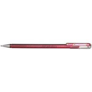 Pentel Gel inkt rollerpen Dual Métallic Point 1mm Roze en Roze Pentel Gel inkt rollerpen Dual Métallic Point 1mm Roze en Roze