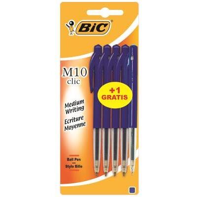 BLISTER OF 4+1 BIC M10 BLAUW/BLUE BLISTER OF 4+1 BIC M10 BLAUW/BLUE