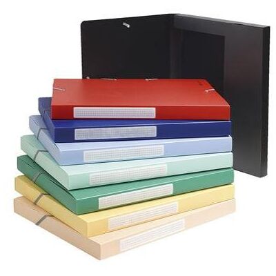EXACOMPTA Klasseerdozen Pp Rug 40Mm Pp 7/10E Ass. EXACOMPTA Klasseerdozen Pp Rug 40Mm Pp 7/10E Ass.