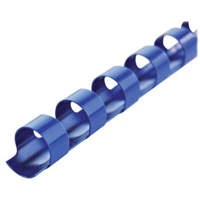 ACCO Brands GBC CombBind - 10 mm - 21 ringen - A4 (210 x 297 mm) - 65 vellen - blauw - 100 stuks plastic inbindkam - voor P/N: 2101435, 4400399, IB271106, IB271717 ACCO Brands GBC CombBind - 10 mm - 21 ringen - A4 (210 x 297 mm) - 65 vellen - blauw - 100 stuks plastic inbindkam - voor P/N: 2101435, 4400399, IB271106, IB271717