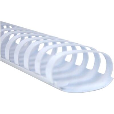 GBC CombBind - 32 mm - 21 ringen - A4 (210 x 297 mm) - 280 vellen - wit - 50 stuks plastic inbindkam - voor CombBind C110, C20, C210, C25, C250PRO, C75, DB28Pro GBC CombBind - 32 mm - 21 ringen - A4 (210 x 297 mm) - 280 vellen - wit - 50 stuks plastic inbindkam - voor CombBind C110, C20, C210, C25, C250PRO, C75, DB28Pro