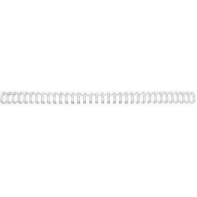 ACCO Brands GBC WireBind - 6 mm - A4 (210 x 297 mm) - 55 vellen - zilver - 250 stuks inbinddraad - voor WireBind W20, W25E ACCO Brands GBC WireBind - 6 mm - A4 (210 x 297 mm) - 55 vellen - zilver - 250 stuks inbinddraad - voor WireBind W20, W25E