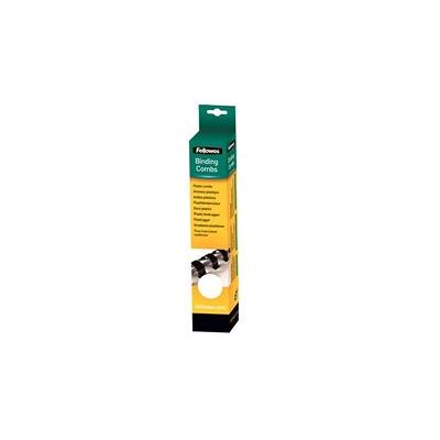 Fellowes - 14 mm - 30 cm - 21 ringen - A4 (210 x 297 mm) - 100 vellen - wit - 25 stuks plastic inbindkam Fellowes - 14 mm - 30 cm - 21 ringen - A4 (210 x 297 mm) - 100 vellen - wit - 25 stuks plastic inbindkam