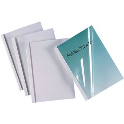 GBC ThermaBind Standard - 35 mm - A4 (210 x 297 mm) - 320 vellen - wit - 50 stuks thermische inbindhoes - voor P/N: 4400102, 4400409 GBC ThermaBind Standard - 35 mm - A4 (210 x 297 mm) - 320 vellen - wit - 50 stuks thermische inbindhoes - voor P/N: 4400102, 4400409