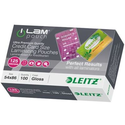 Esselte Group Leitz - 54 x 86 mm lamineerhoezen Esselte Group Leitz - 54 x 86 mm lamineerhoezen