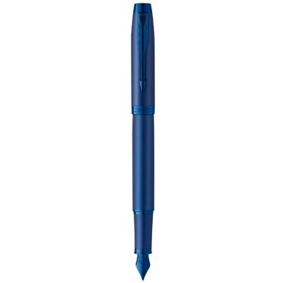 Parker IM Blue Monochrome vulpen met geschenkverpakking Parker IM Blue Monochrome vulpen met geschenkverpakking