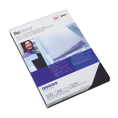 GBC Regency - A4 (210 x 297 mm) - zwart - 325 g/m² - 100 stuks inbindhoes GBC Regency - A4 (210 x 297 mm) - zwart - 325 g/m² - 100 stuks inbindhoes