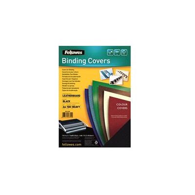 Fellowes Delta Leatherboard - A4 (210 x 297 mm) - zwart - 240 g/m² - 100 stuks inbindhoes - voor Fellowes Galaxy 500, Galaxy E, Pulsar 300, Pulsar-E 300, Quasar 130, Starlet 90 Fellowes Delta Leatherboard - A4 (210 x 297 mm) - zwart - 240 g/m² - 100 stuks inbindhoes - voor Fellowes Galaxy 500, Galaxy E, Pulsar 300, Pulsar-E 300, Quasar 130, Starlet 90