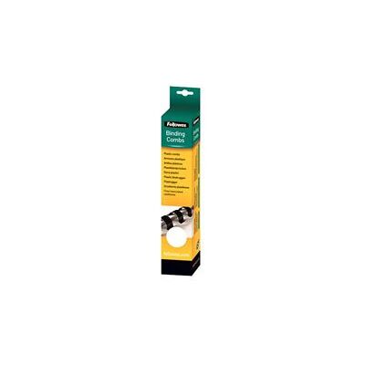 Fellowes - 10 mm - 21 ringen - A4 (210 x 297 mm) - 55 vellen - wit - 25 stuks plastic inbindkam - voor Fellowes Galaxy 500, Orion 500, Pulsar+ 300, Quasar+ 500, Star 150, Starlet 2, Starlet 2+ Fellowes - 10 mm - 21 ringen - A4 (210 x 297 mm) - 55 vellen - wit - 25 stuks plastic inbindkam - voor Fellowes Galaxy 500, Orion 500, Pulsar+ 300, Quasar+ 500, Star 150, Starlet 2, Starlet 2+