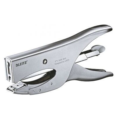Esselte Leitz Niettang achterlader 24/6 zilverkleurig Esselte Leitz Niettang achterlader 24/6 zilverkleurig