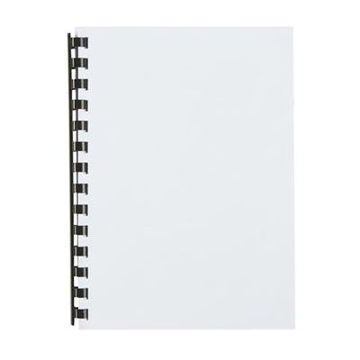 ACCO Brands GBC CombBind - 8 mm - 14 ringen - A5 (148 x 210 mm) - 95 vellen - zwart - 100 stuks plastic inbindkam - voor P/N: 2101435, 4400399, IB271106, IB271717 ACCO Brands GBC CombBind - 8 mm - 14 ringen - A5 (148 x 210 mm) - 95 vellen - zwart - 100 stuks plastic inbindkam - voor P/N: 2101435, 4400399, IB271106, IB271717