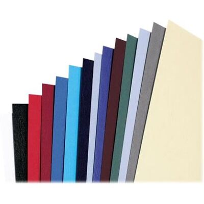 ACCO Brands GBC LeatherGrain - A3 (297 x 420 mm) - zwart - 250 g/m² - 100 stuks inbindhoes - voor GBC CombBind C210, C250PRO, C75; WireBind W20, W25E; Rexel WB606 ACCO Brands GBC LeatherGrain - A3 (297 x 420 mm) - zwart - 250 g/m² - 100 stuks inbindhoes - voor GBC CombBind C210, C250PRO, C75; WireBind W20, W25E; Rexel WB606