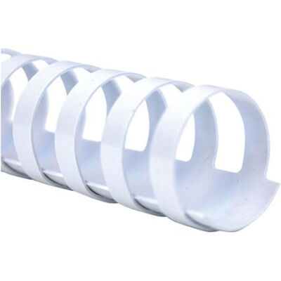 GBC CombBind - 45 mm - 21 ringen - A4 (210 x 297 mm) - 390 vellen - wit - 50 stuks plastic inbindkam - voor P/N: 2101435, IB271106, IB271717 GBC CombBind - 45 mm - 21 ringen - A4 (210 x 297 mm) - 390 vellen - wit - 50 stuks plastic inbindkam - voor P/N: 2101435, IB271106, IB271717