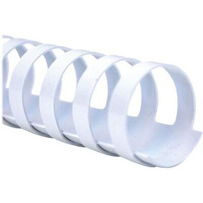 GBC CombBind - 38 mm - 21 ringen - A4 (210 x 297 mm) - 330 vellen - wit - 50 stuks plastic inbindkam - voor CombBind C110, C210, C250PRO GBC CombBind - 38 mm - 21 ringen - A4 (210 x 297 mm) - 330 vellen - wit - 50 stuks plastic inbindkam - voor CombBind C110, C210, C250PRO