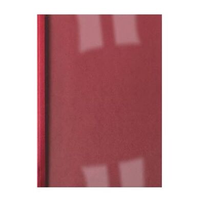 GBC ThermaBind LinenWeave - 3 mm - A4 (210 x 297 mm) - 30 vellen - 150 micron - rood, transparant - 250 g/m² - 100 stuks thermische inbindhoes GBC ThermaBind LinenWeave - 3 mm - A4 (210 x 297 mm) - 30 vellen - 150 micron - rood, transparant - 250 g/m² - 100 stuks thermische inbindhoes