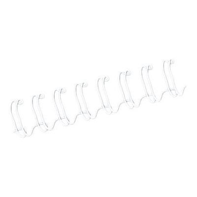 Fellowes - 12 mm - 297 mm - 34 ringen - A4 (210 x 297 mm) - 100 vellen - wit - 100 stuks inbinddraad - voor Fellowes Galaxy E, Galaxy Wire, Quasar 130 Fellowes - 12 mm - 297 mm - 34 ringen - A4 (210 x 297 mm) - 100 vellen - wit - 100 stuks inbinddraad - voor Fellowes Galaxy E, Galaxy Wire, Quasar 130