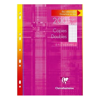 Clairefontaine CLAIRFTN ETUI COPIES A4 200P PERF SEYES Clairefontaine CLAIRFTN ETUI COPIES A4 200P PERF SEYES