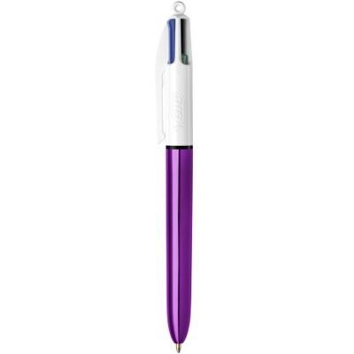 Bic Vulpen Shine 4-kleuren Paars Bic Vulpen Shine 4-kleuren Paars