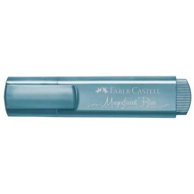 Markeerstift Faber-Castell TL 46 metallic prachtig blauw Markeerstift Faber-Castell TL 46 metallic prachtig blauw