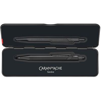 Caran d'Ache Potloodhouder 0,7 Mm Zwart In Zwarte Metalen Doos - Airfryer Caran d'Ache Potloodhouder 0,7 Mm Zwart In Zwarte Metalen Doos - Airfryer