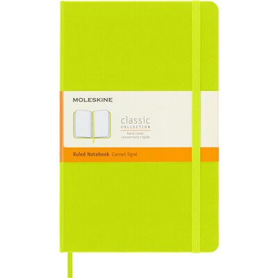 Moleskine Classic notitieboek groot formaat met harde kaft Lime Green Moleskine Classic notitieboek groot formaat met harde kaft Lime Green