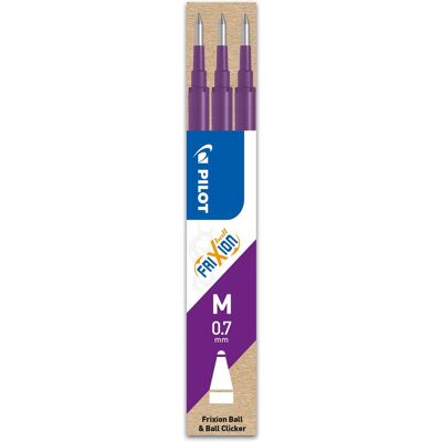 PILOT ETUI 3 RECH FRIXION BALL VIOLET PILOT ETUI 3 RECH FRIXION BALL VIOLET
