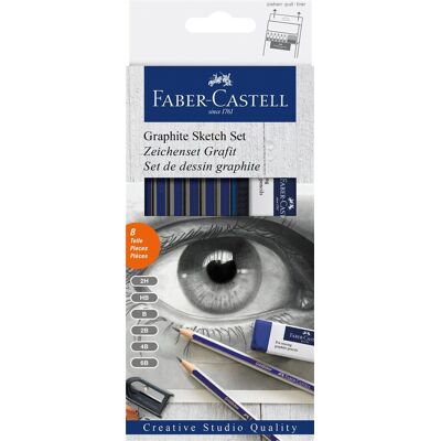 Faber-Castell Faber Castell grafiet tekenset Faber-Castell Faber Castell grafiet tekenset