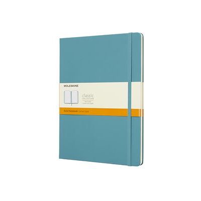 Moleskine MSK XL NOTES LIJN HARD - RIF BLAUW Moleskine MSK XL NOTES LIJN HARD - RIF BLAUW