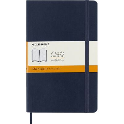 Moleskine MSK L NOTES LIJN SOFT - SAFFIER Moleskine MSK L NOTES LIJN SOFT - SAFFIER