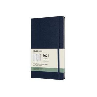 Moleskine MSK 12M L SEMNOT RIGIDE - SAPHIR Moleskine MSK 12M L SEMNOT RIGIDE - SAPHIR