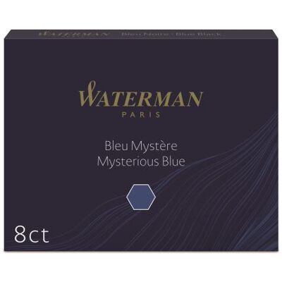 WATERMAN ETUI 8 CART UNIV LONG BL NOIR WATERMAN ETUI 8 CART UNIV LONG BL NOIR
