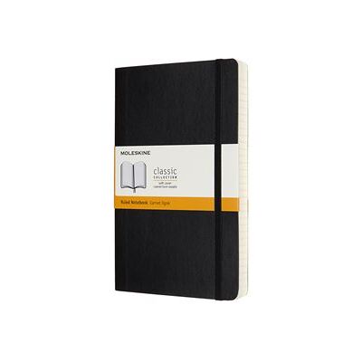 Moleskine MSK L NOTES EXPANDED LIJN SOFT - ZWART Moleskine MSK L NOTES EXPANDED LIJN SOFT - ZWART