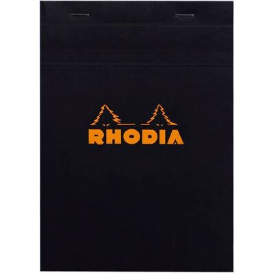RHODIA RHODIA BLOC N16 Q5 - NOIRE RHODIA RHODIA BLOC N16 Q5 - NOIRE