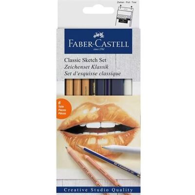 Faber-Castell Klassieke Schetsset Faber-Castell Klassieke Schetsset