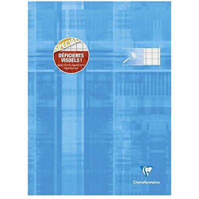 Clairefontaine CLAIRFTN CAH PIQ DEFICIENT VISUE A4 96P Clairefontaine CLAIRFTN CAH PIQ DEFICIENT VISUE A4 96P