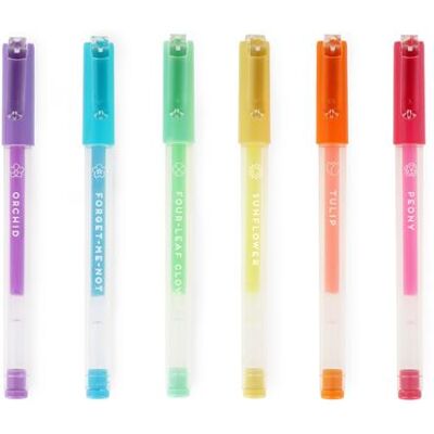 Legami SET OF 6 MINI GEL PENS SPRING IS IN THE AIR PASTEL Legami SET OF 6 MINI GEL PENS SPRING IS IN THE AIR PASTEL