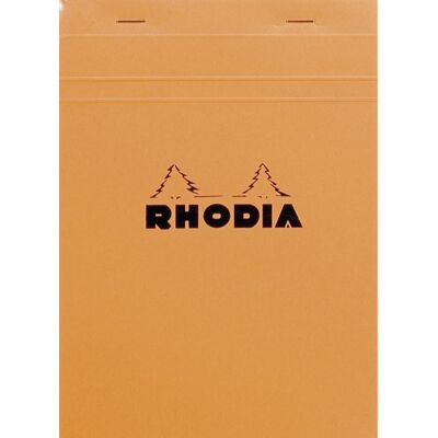 RHODIA RHODIA BLOC N16 Q5 - ORANGE RHODIA RHODIA BLOC N16 Q5 - ORANGE