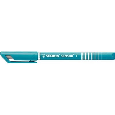 Stabilo sensor techn fine 0.3 mm free your mind turkoois Stabilo sensor techn fine 0.3 mm free your mind turkoois