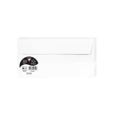 Clairefontaine POLLEN BLANC 25 ENV DL 110X220 Clairefontaine POLLEN BLANC 25 ENV DL 110X220