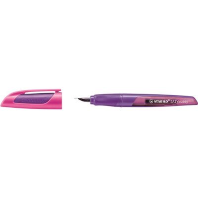 Stabilo Easybuddy fountain pen purple/magenta + 1 cartridge Stabilo Easybuddy fountain pen purple/magenta + 1 cartridge