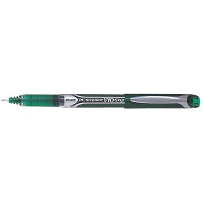 PILOT V10GRIP HITECPOINT ROLLER VERT PILOT V10GRIP HITECPOINT ROLLER VERT